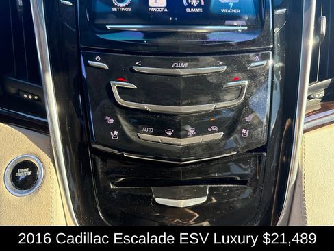 Used 2016 Cadillac Escalade ESV Luxury RWD image 31