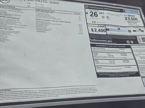 New 2026 Mercedes-Benz E 450 4MATIC Sedan image 17