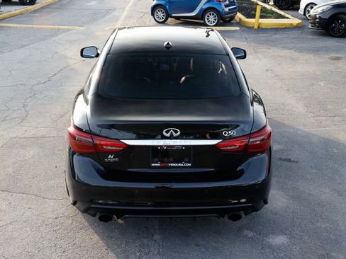 Used 2021 INFINITI Q50 Luxe w/ Seat & Sound Package image 9