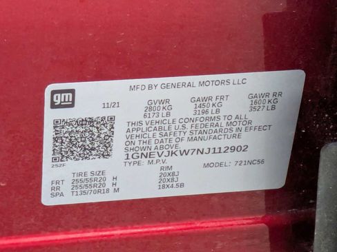 Used 2022 Chevrolet Traverse RS image 35