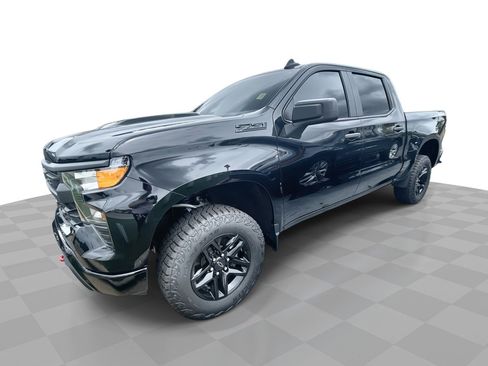 Used 2024 Chevrolet Silverado 1500 Custom Trail Boss w/ LPO, Dark Essentials Package AWD/4WD image 1