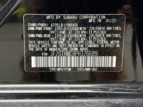 Used 2023 Subaru Crosstrek 2.5i Limited image 11