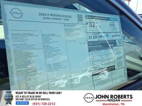 New 2026 Nissan Rogue Dark Armor FWD image 19
