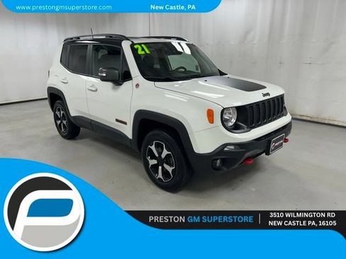 Used 2021 Jeep Renegade Trailhawk AWD/4WD image 1