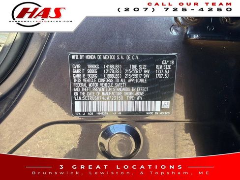 Used 2018 Honda HR-V EX-L image 14