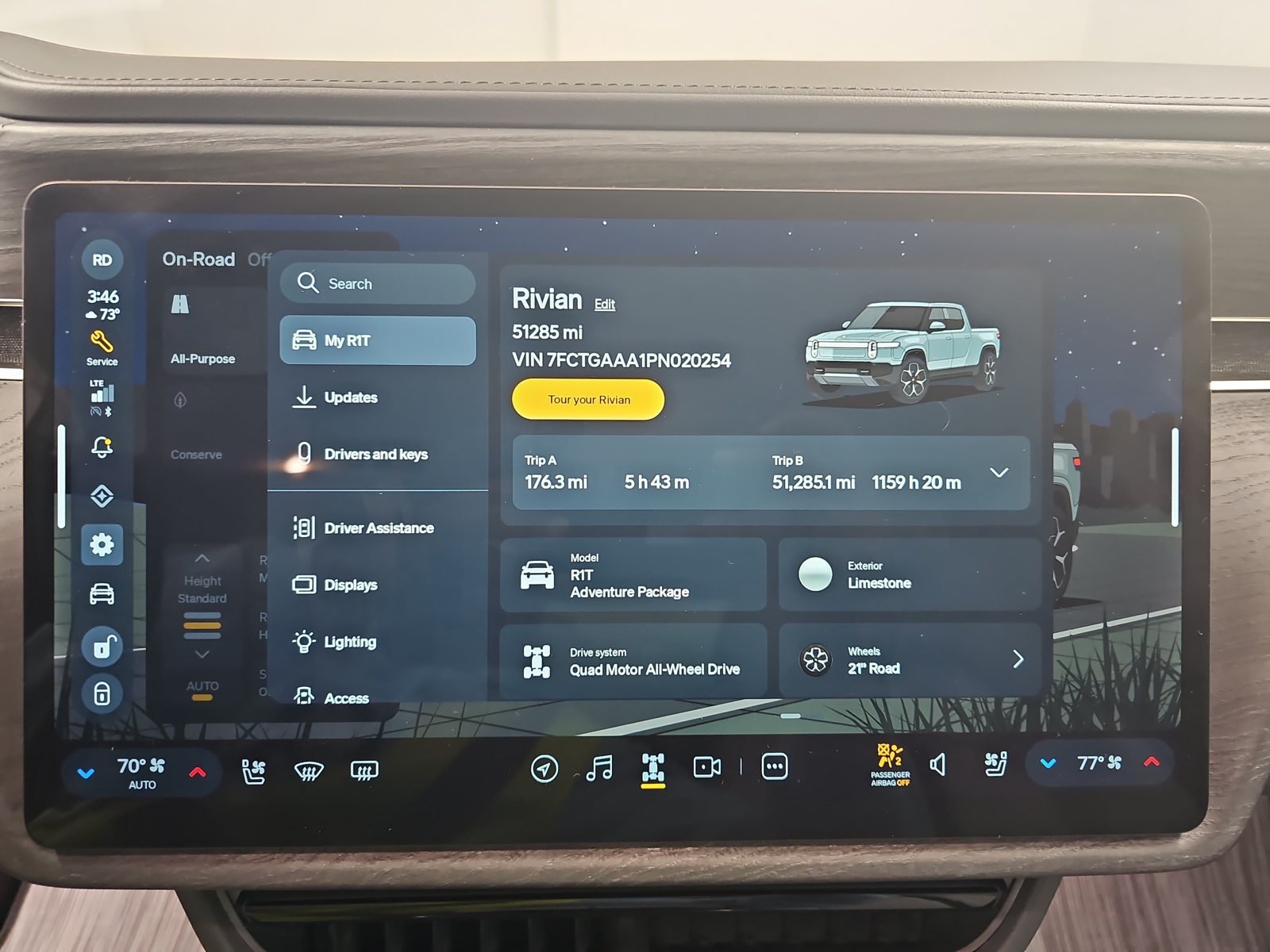 Used 2023 Rivian R1T Adventure Quad AWD/4WD image 27