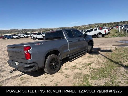 Used 2021 Chevrolet Silverado 1500 Custom w/ LPO, Dark Essentials Package AWD/4WD image 4