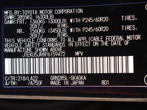 Certified 2023 Toyota 4Runner Limited AWD/4WD image 34