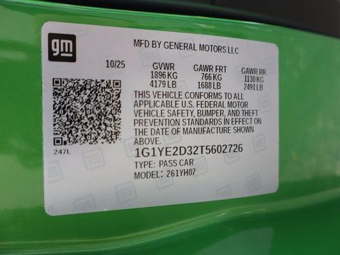 New 2026 Chevrolet Corvette Z06 image 46