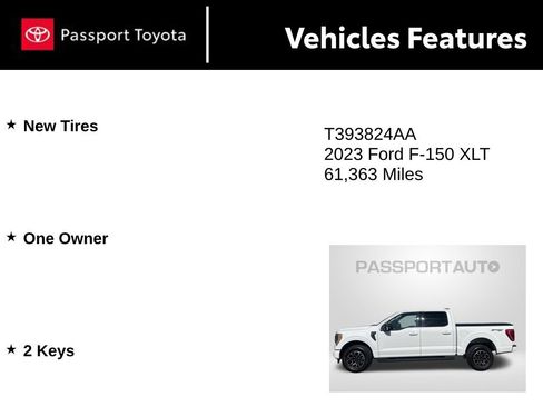 Used 2023 Ford F150 XLT w/ Equipment Group 302A High image 9