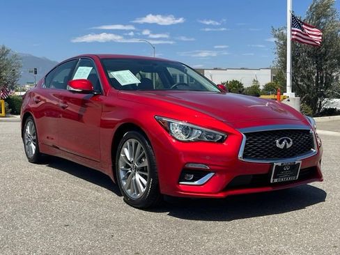 Certified 2023 INFINITI Q50 Luxe w/ Cargo Package RWD image 7