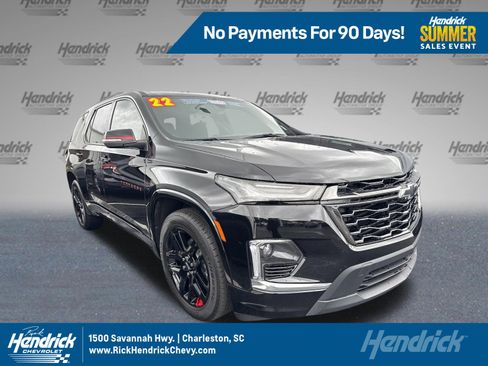 Used 2022 Chevrolet Traverse Premier w/ Redline Edition AWD/4WD image 1