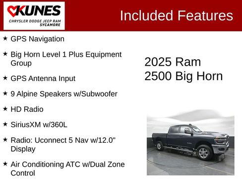 Used 2025 RAM 2500 Big Horn AWD/4WD image 3