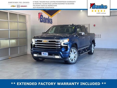 Certified 2022 Chevrolet Silverado 1500 High Country w/ High Country Premium Package AWD/4WD image 1