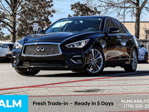 Used 2024 INFINITI Q50 Luxe w/ Cargo Package RWD image 2