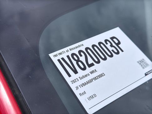 Used 2023 Subaru WRX AWD/4WD image 25