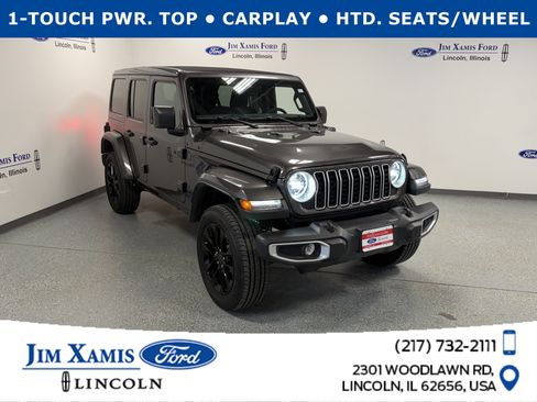 Used 2025 Jeep Wrangler Unlimited Sahara w/ Safety Group AWD/4WD image 1