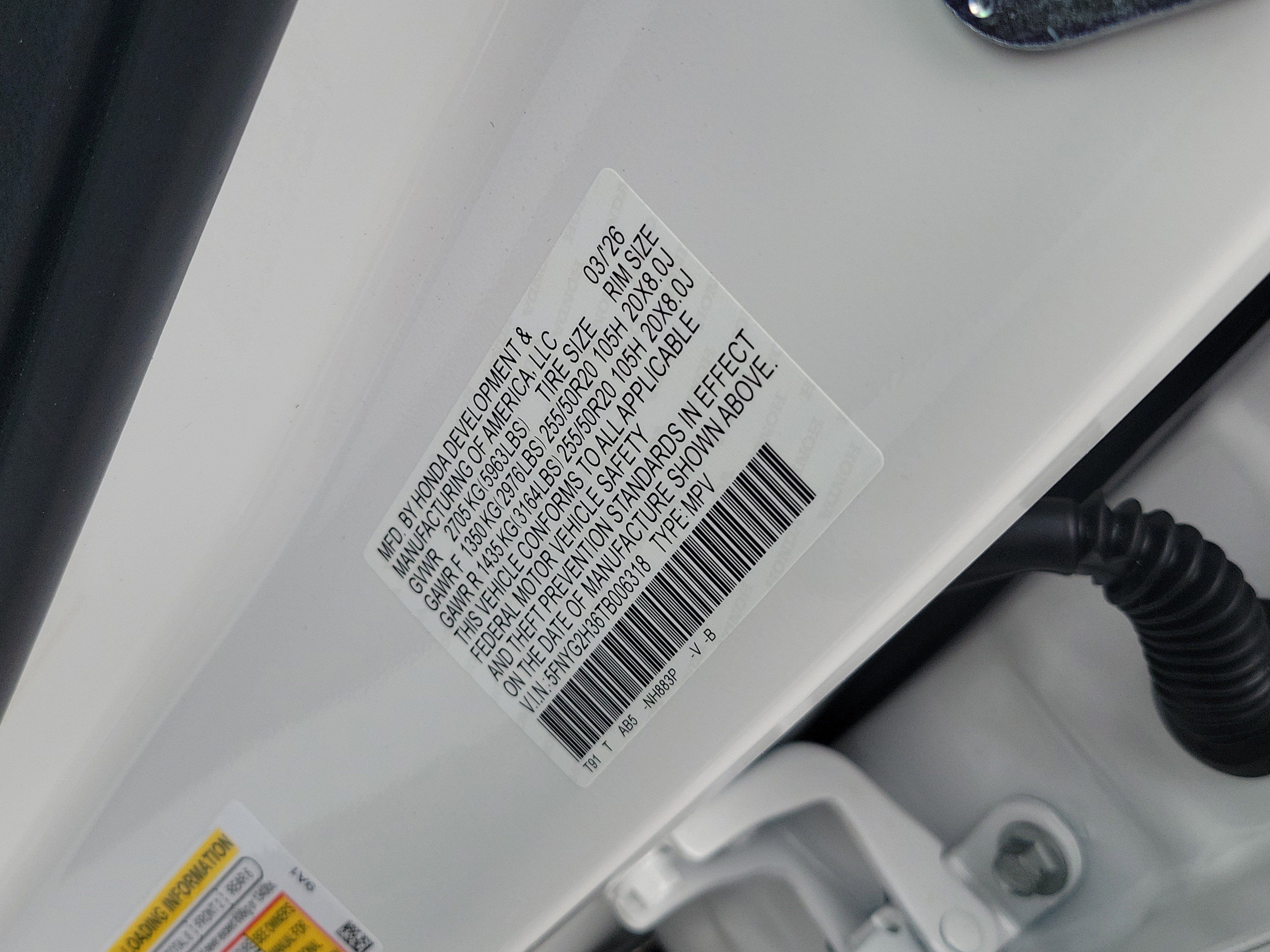 New 2026 Honda Pilot Sport image 33