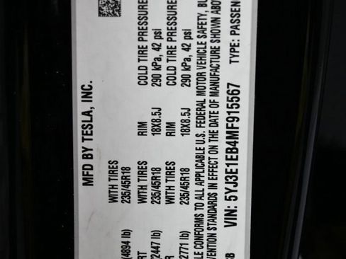 Used 2021 Tesla Model 3 Long Range image 45