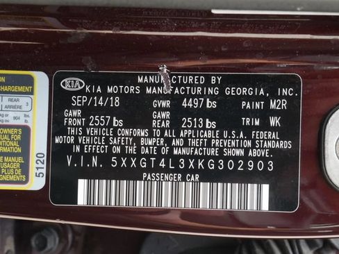 Used 2019 Kia Optima LX FWD image 6
