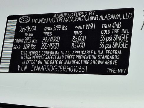 Certified 2024 Hyundai Santa Fe Calligraphy AWD/4WD image 25