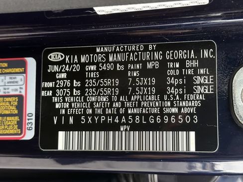 Used 2020 Kia Sorento EX FWD image 33