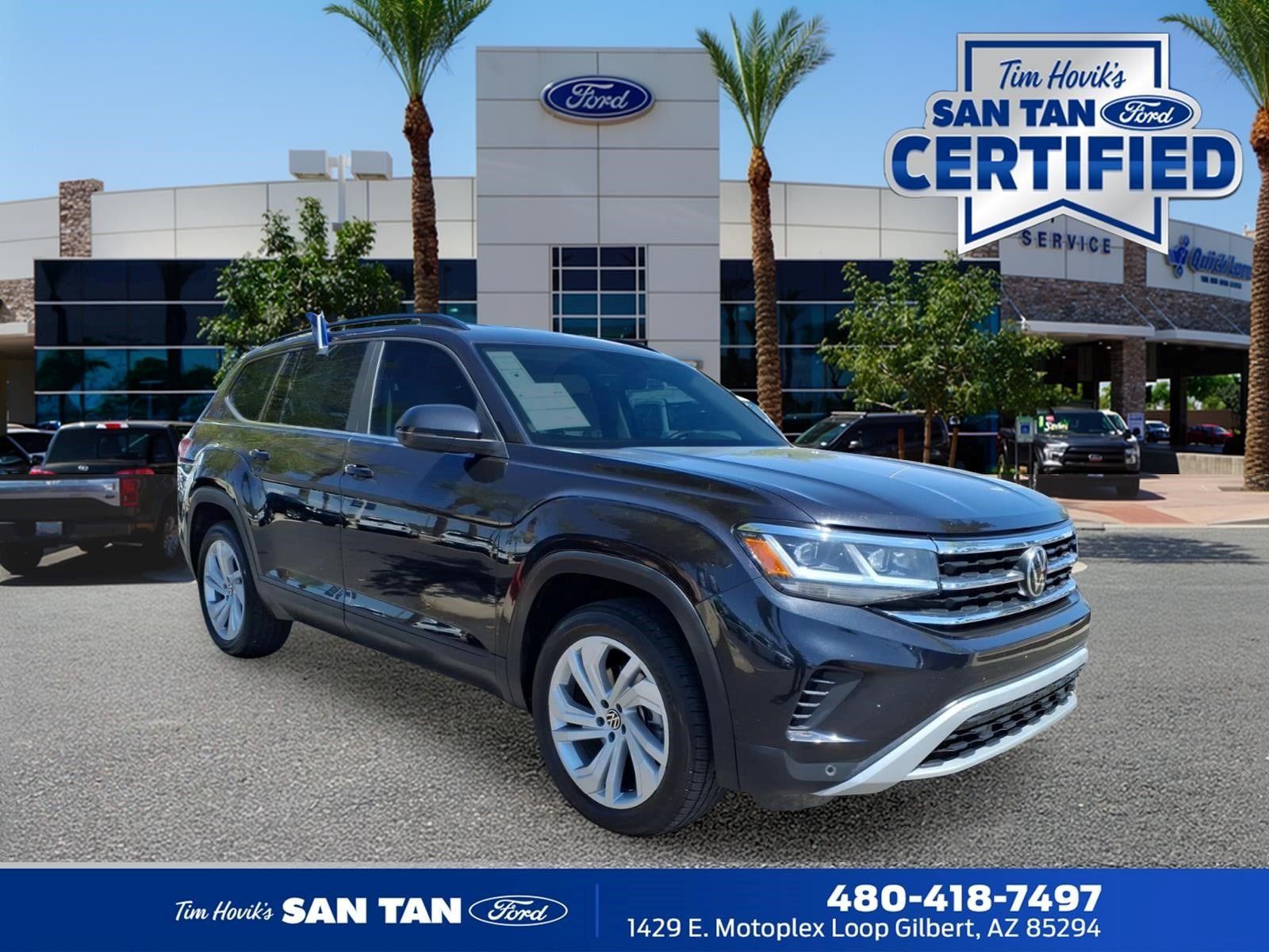 Used 2022 Volkswagen Atlas SE AWD/4WD image 1