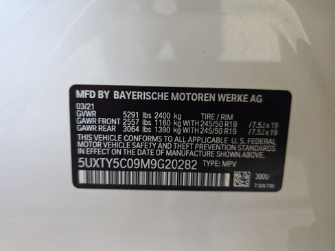Used 2021 BMW X3 xDrive30i w/ Premium Package AWD/4WD image 38