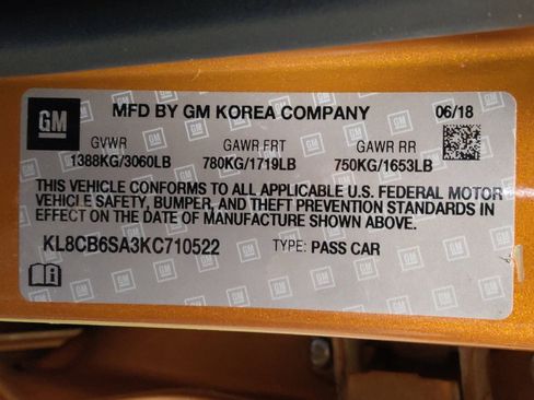 Used 2019 Chevrolet Spark LS image 33