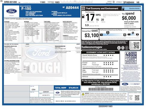 Used 2025 Ford F150 Tremor w/ Equipment Group 402A High AWD/4WD image 4