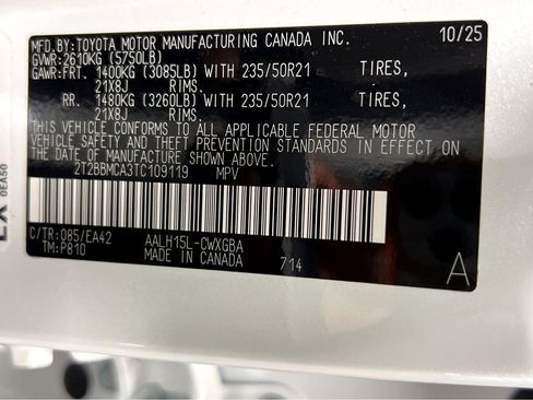 Certified 2026 Lexus RX 350h AWD/4WD image 27