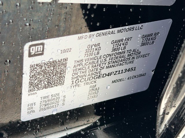 Certified 2023 Chevrolet Silverado 1500 LTZ AWD/4WD image 22