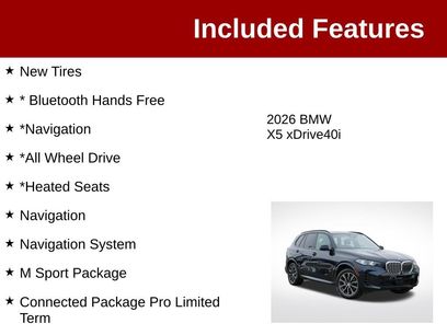 Used 2026 BMW X5 xDrive40i