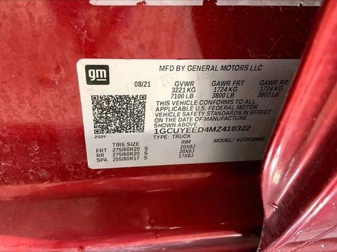 Used 2021 Chevrolet Silverado 1500 RST AWD/4WD image 8