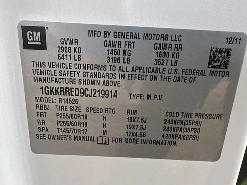 Used 2012 GMC Acadia SLT image 45