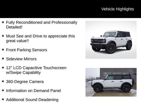 Used 2022 Ford Bronco Wildtrak image 16