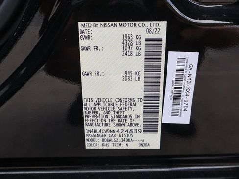 Used 2022 Nissan Altima 2.5 SR FWD image 45