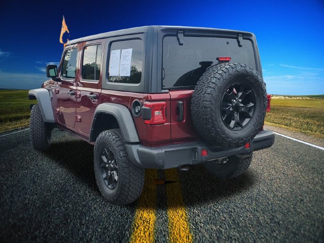 Used 2021 Jeep Wrangler Unlimited Sport AWD/4WD image 2