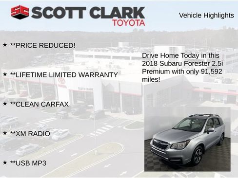 Used 2018 Subaru Forester 2.5i Premium w/ Protection Package #1A AWD/4WD image 13