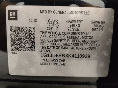 Used 2019 Chevrolet Sonic LT FWD image 33