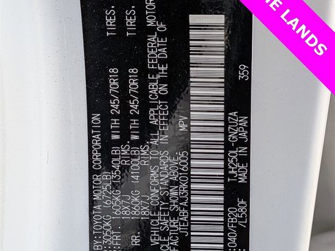 Used 2024 Toyota Land Cruiser 1958 image 27