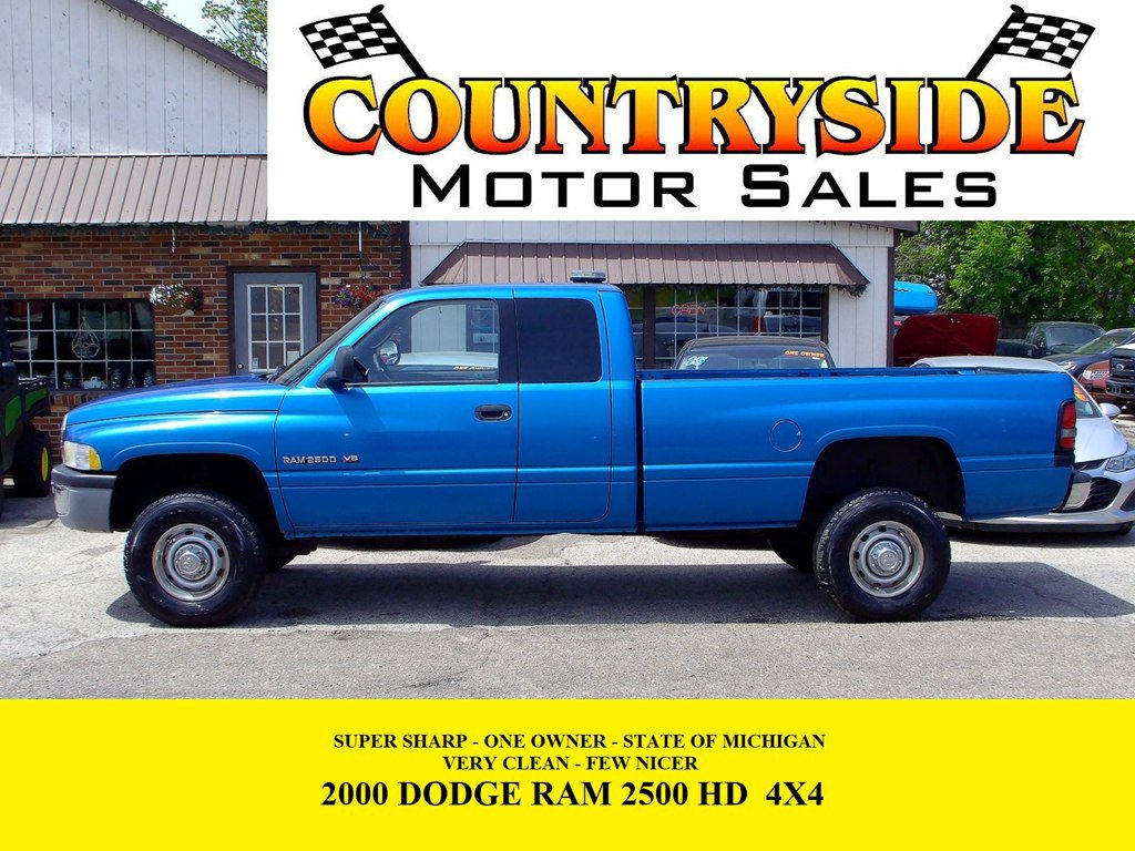 Used 2000 Dodge Ram 2500 Truck 4x4 Quad Cab image 1