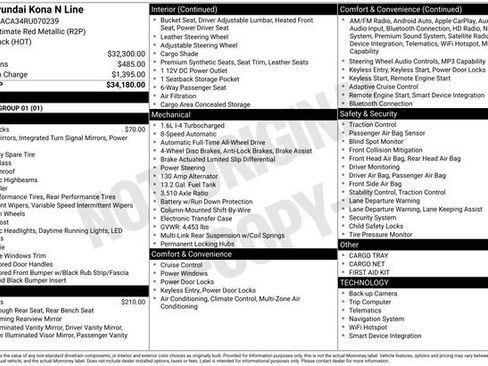 Certified 2024 Hyundai Kona N Line AWD/4WD image 27