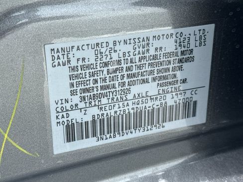 New 2026 Nissan Sentra SR w/ SR Premium Package FWD image 21
