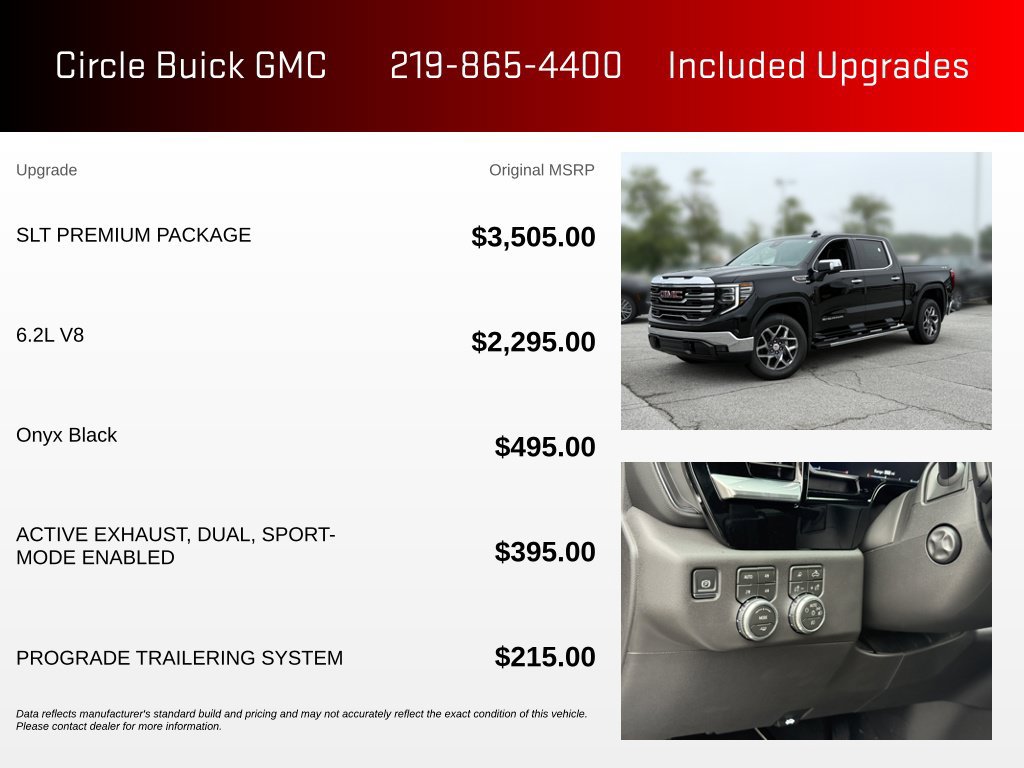 New 2026 GMC Sierra 1500 SLT w/ SLT Premium Package AWD/4WD image 3