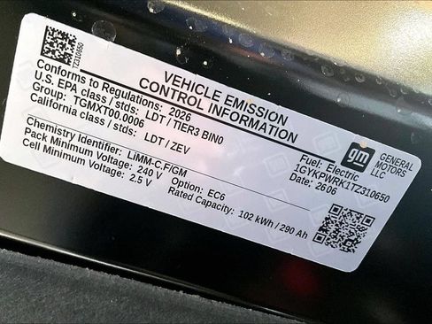 New 2026 Cadillac Lyriq Premium Sport w/ LPO, Floor Liner Package RWD image 35