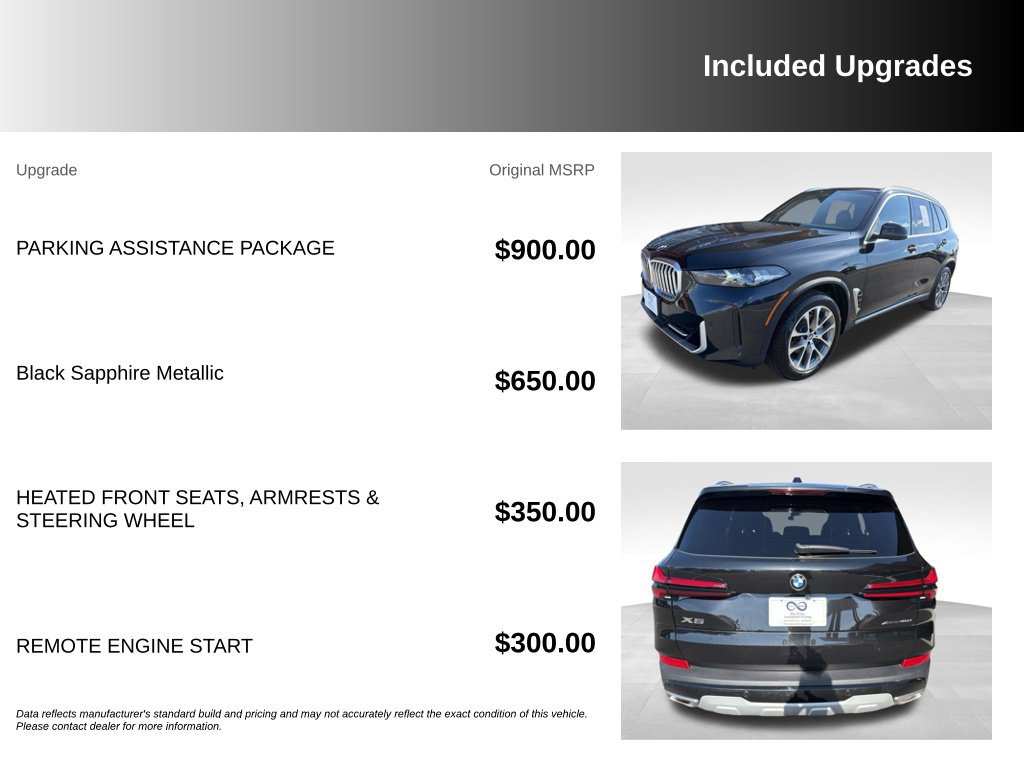 Used 2024 BMW X5 xDrive40i w/ Parking Assistance Package AWD/4WD image 6