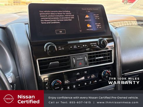 Certified 2024 Nissan Armada Platinum w/ Captain's Chairs Package RWD image 12