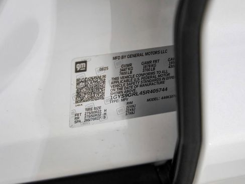 Used 2025 Cadillac Escalade Sport Platinum w/ LPO, Floor Liner Package image 63