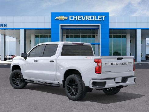 New 2026 Chevrolet Silverado 1500 Custom w/ LPO, Dark Essentials Package AWD/4WD image 3
